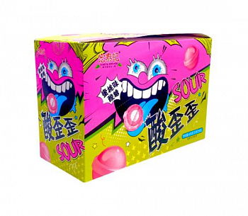 Кислые конфеты "SUPER CANDY" Персик 29гр 1шт/20уп