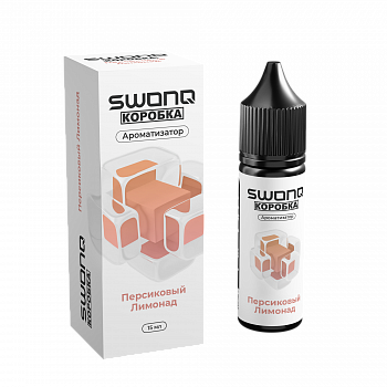 Ароматизатор SWONQ Classic Х Коробка CLUSTER "Персиковый лимонад" 13мл (на 30мл)