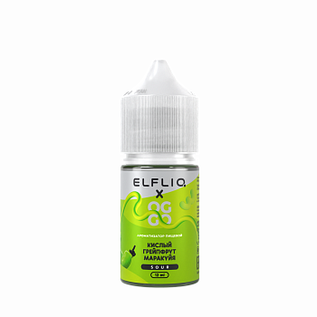 Ароматизатор ELFLIQ X OGGO Sour "Кислый грейпфрут маракуйя" (на 30мл)